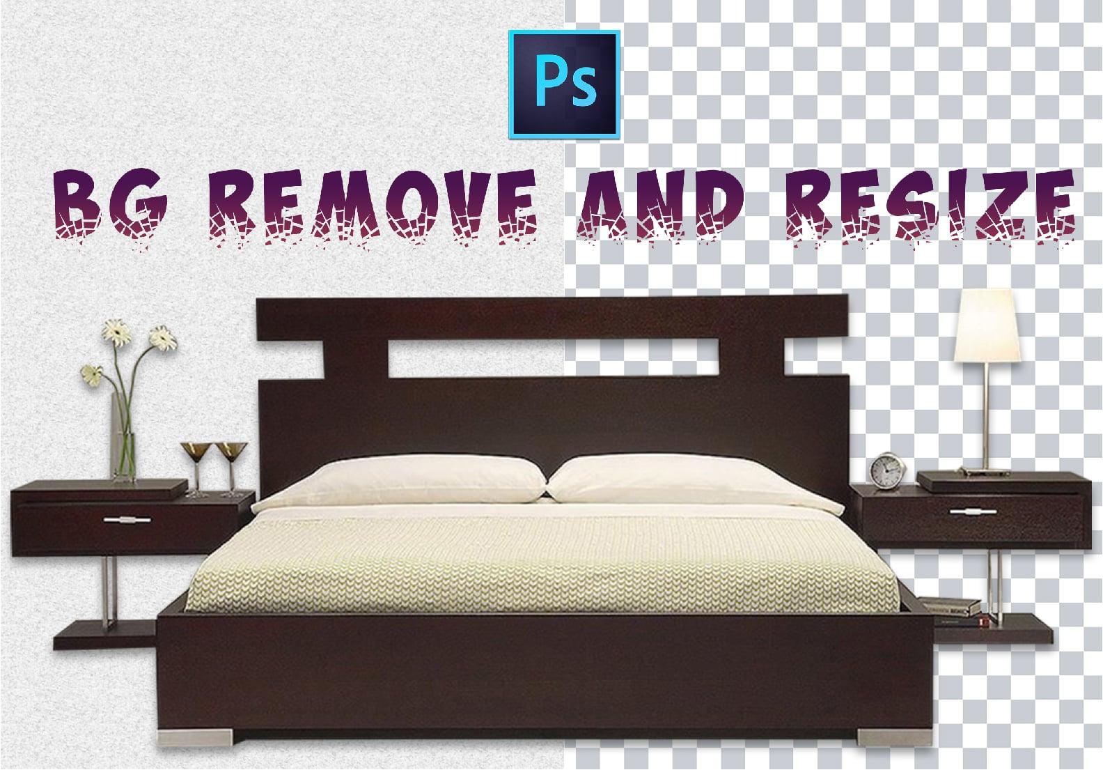 I will remove background or cut out 5 images