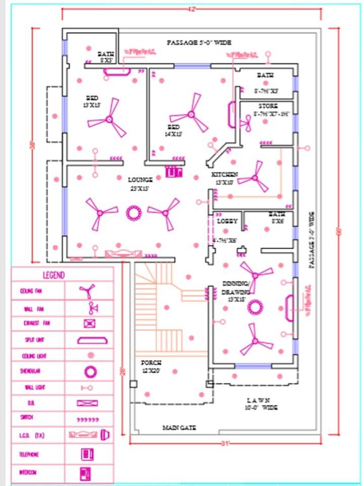 I can draw 2D , 3D Designed drawing for you. 