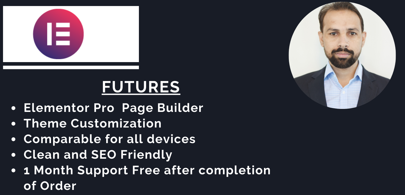 I will design professional and responsive website