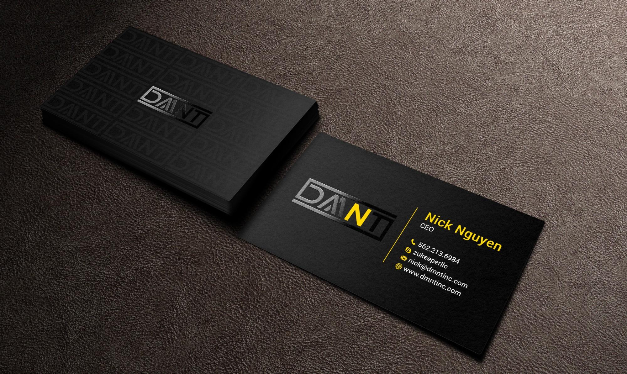 I will do professional unique and modern business card design 