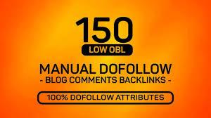 I Will Manually Build 150 uinque Dofollow Blog Comments Backlinks High Da Pa