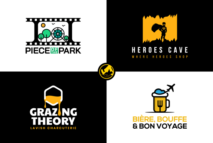 I will design modern and trendy logo for you