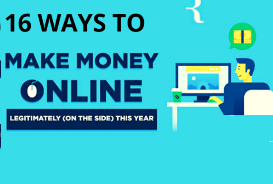 teach you 16 legit ways to make money online