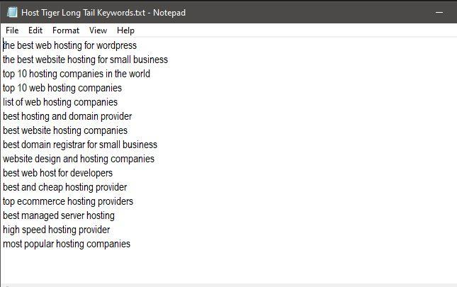 10 long tail SEO optimized keywords that helps ranking faster in Google