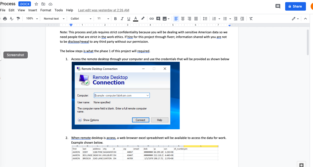 10 year experienced Virtual Assistant at your service for any kind of help you need remotely