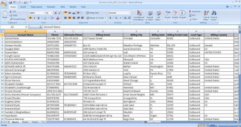 I will do B2B and B2C Lead Generation and Web Research