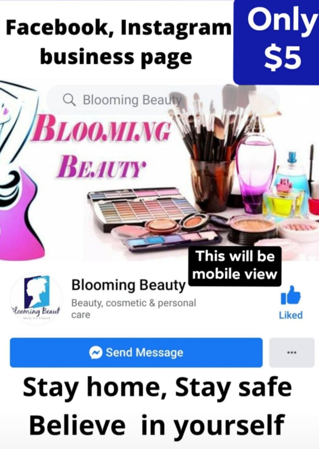 Create, Develop and Promote business page for facebook,Instagram,LinkedIn 