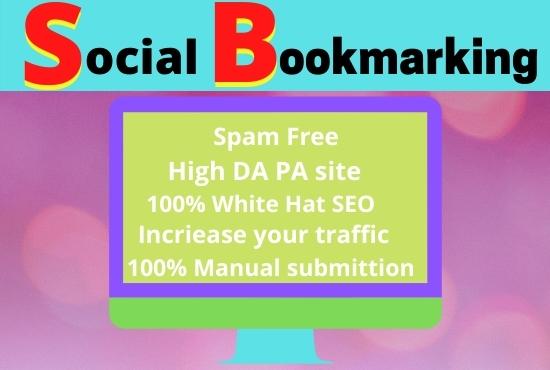 Provide 50 social bookmarks backlinks SEO backlinks on Bookmarking sites