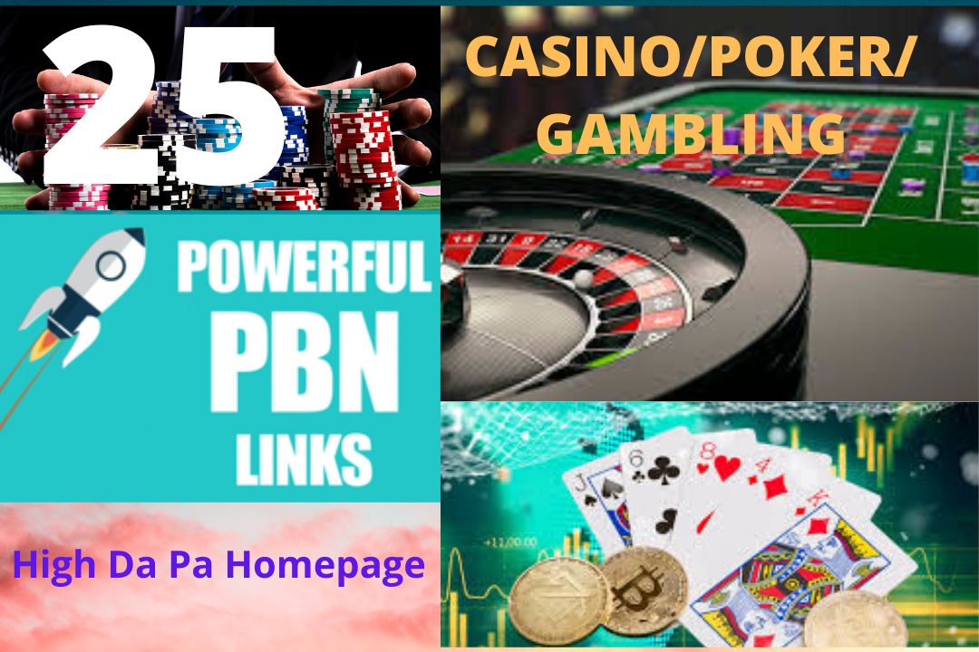 PBN PA HQ 25 adult & casino,Gambling,poker,Betting services highly trusted pbn homepage backlinks