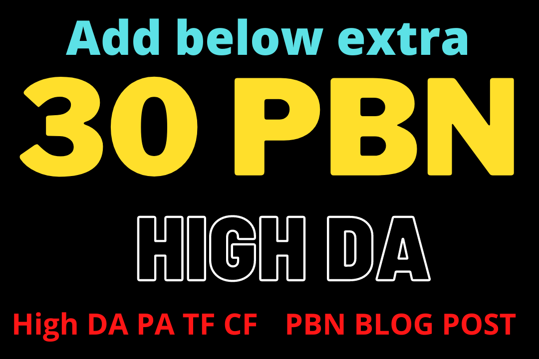 BUY Unique 10 HQ web 2.0 PBN Post high DA PA TF CF TOP LEVEL links
