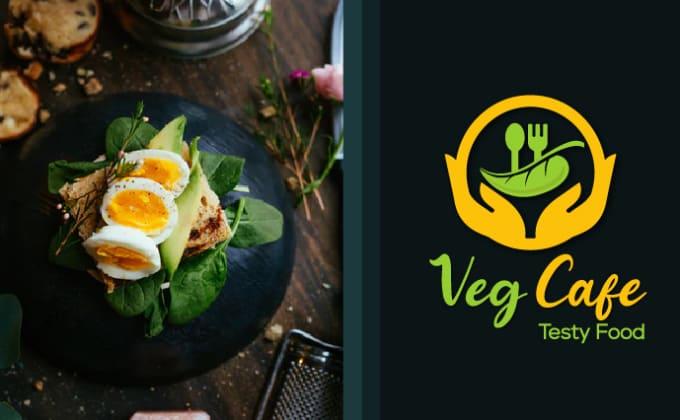I will do amazing healthy food logo,cafe logo,restaurant logo or any design in 24 hours