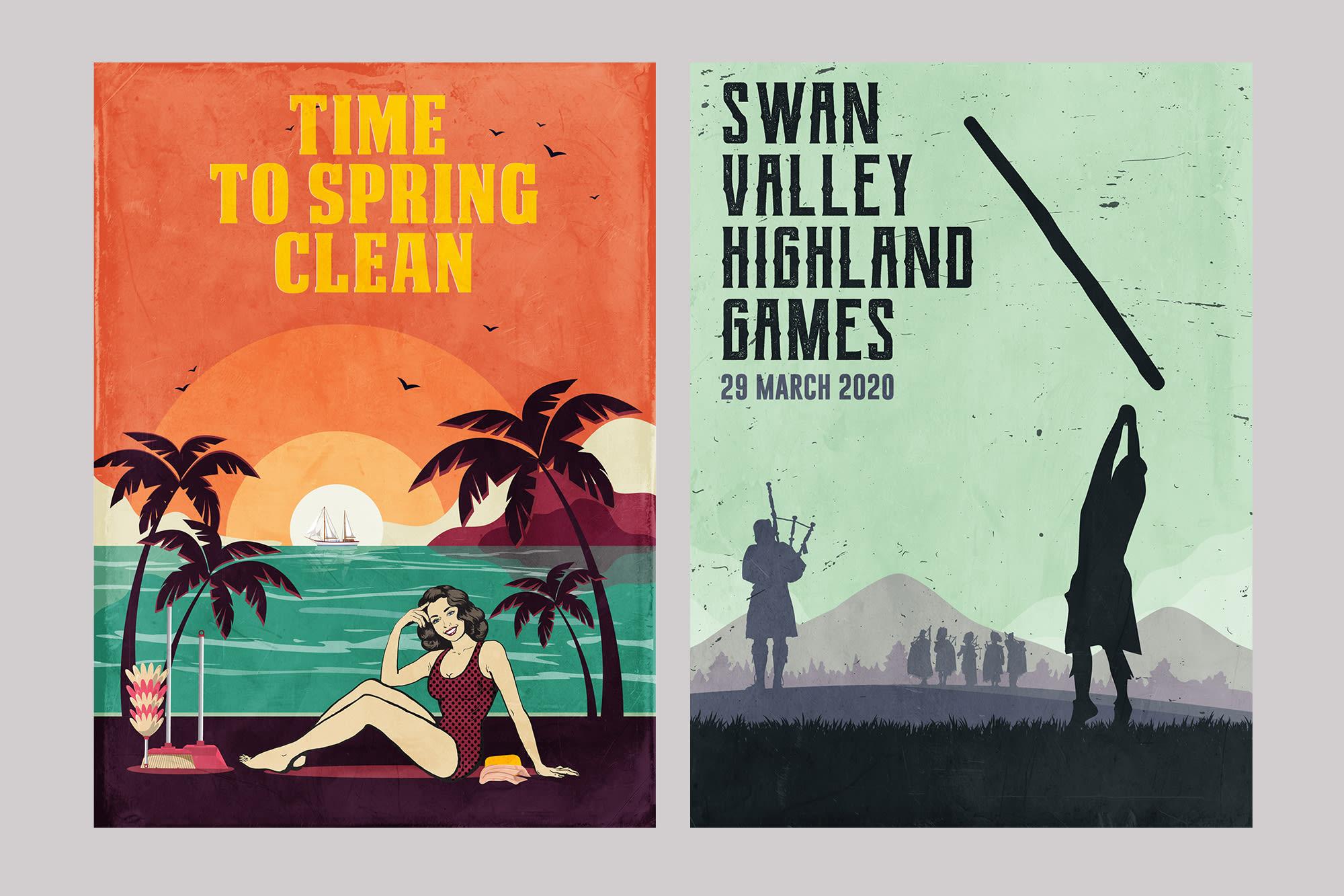  design a professional movie poster