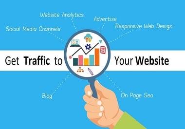 UNLIMITED and genuine website TRAFFIC 