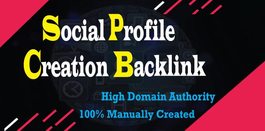 I will create 200+ social media profile or profile creation backlinks with high DA and PA