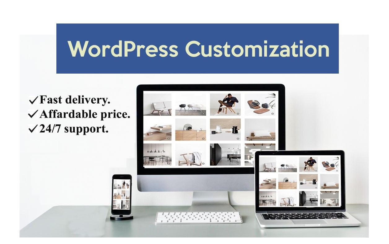 I will do wordpess customization and responsive design