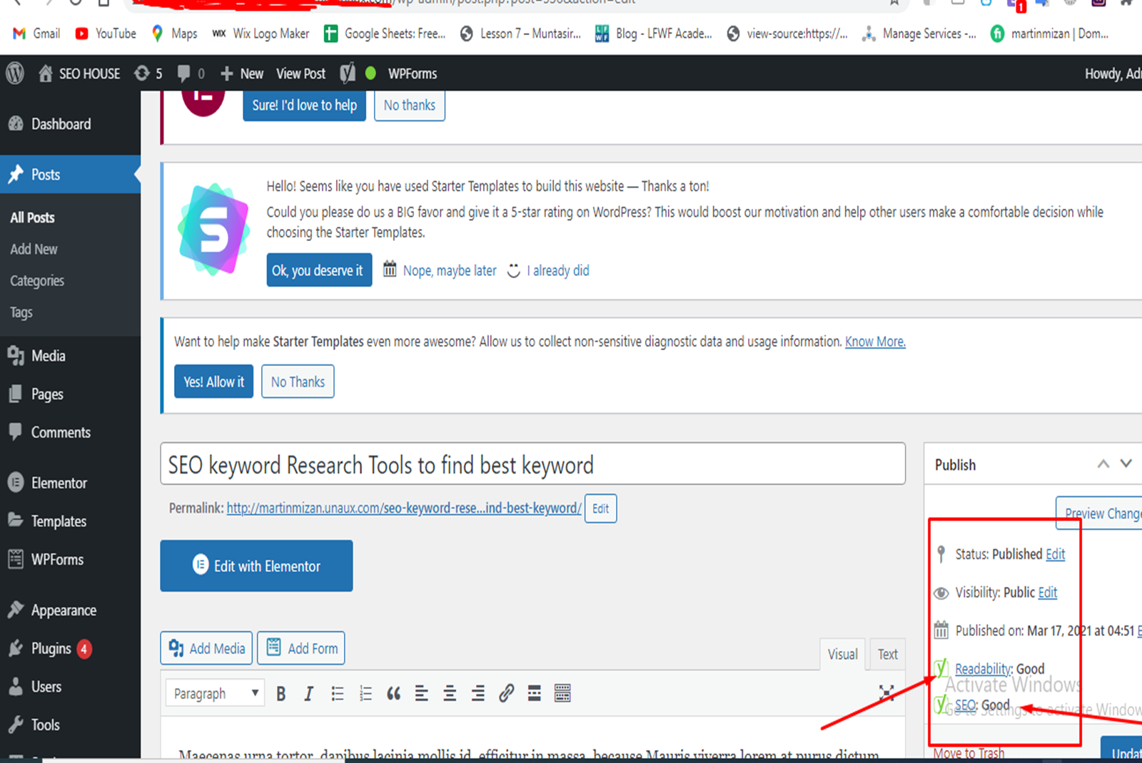 I will do wordpress onpage SEO optimization to rank your site on google for guarantee traffic