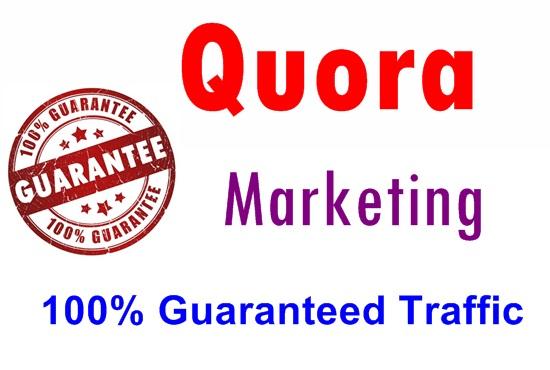 Give you 20 Quora Answer for getting Great traffic