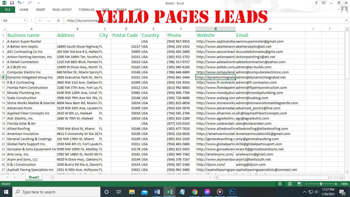 I will do b2b lead generation, b2b linkedin lead generation, data entry, web research