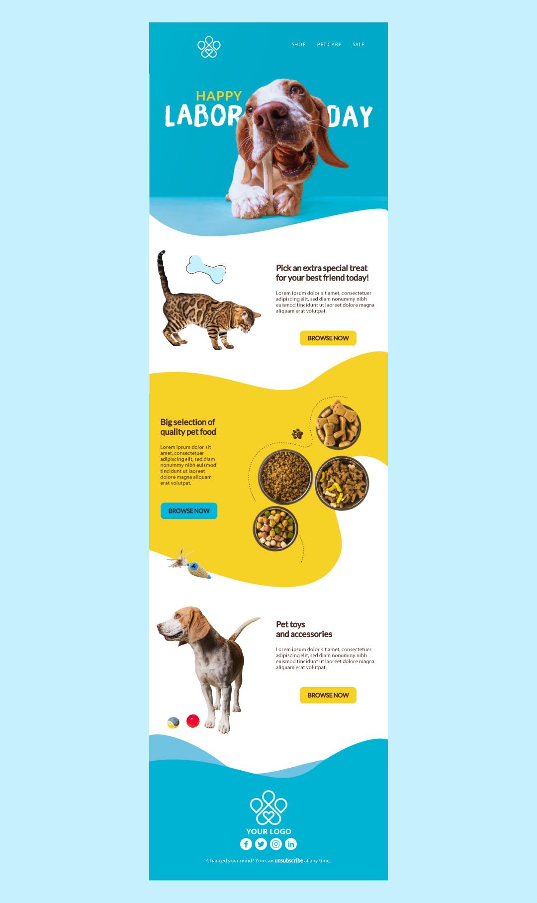 I will do design a HTML Or Responsive Email template