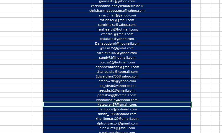 I Will Provide Niche or Country Based targeted Audience 300 Active Email List as your Requirement