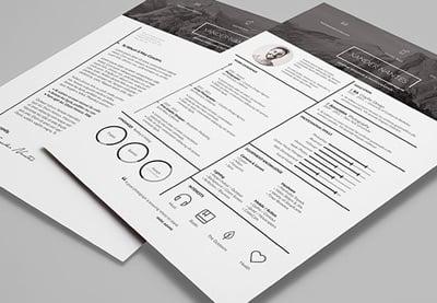 I will design infographic resume, cv and cover letter