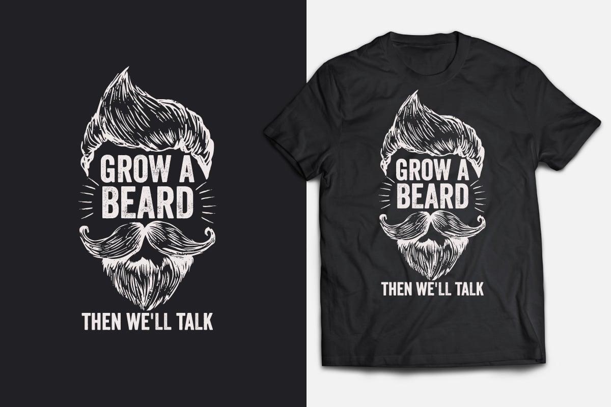 I will do unique, trendy and premium custom typography t shirt design.