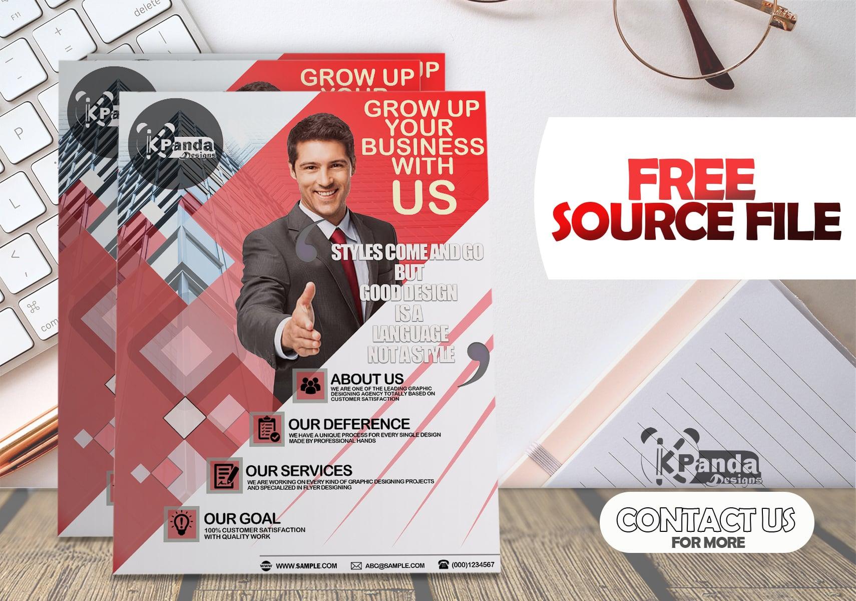 Attractive, Professional flyer design for your business