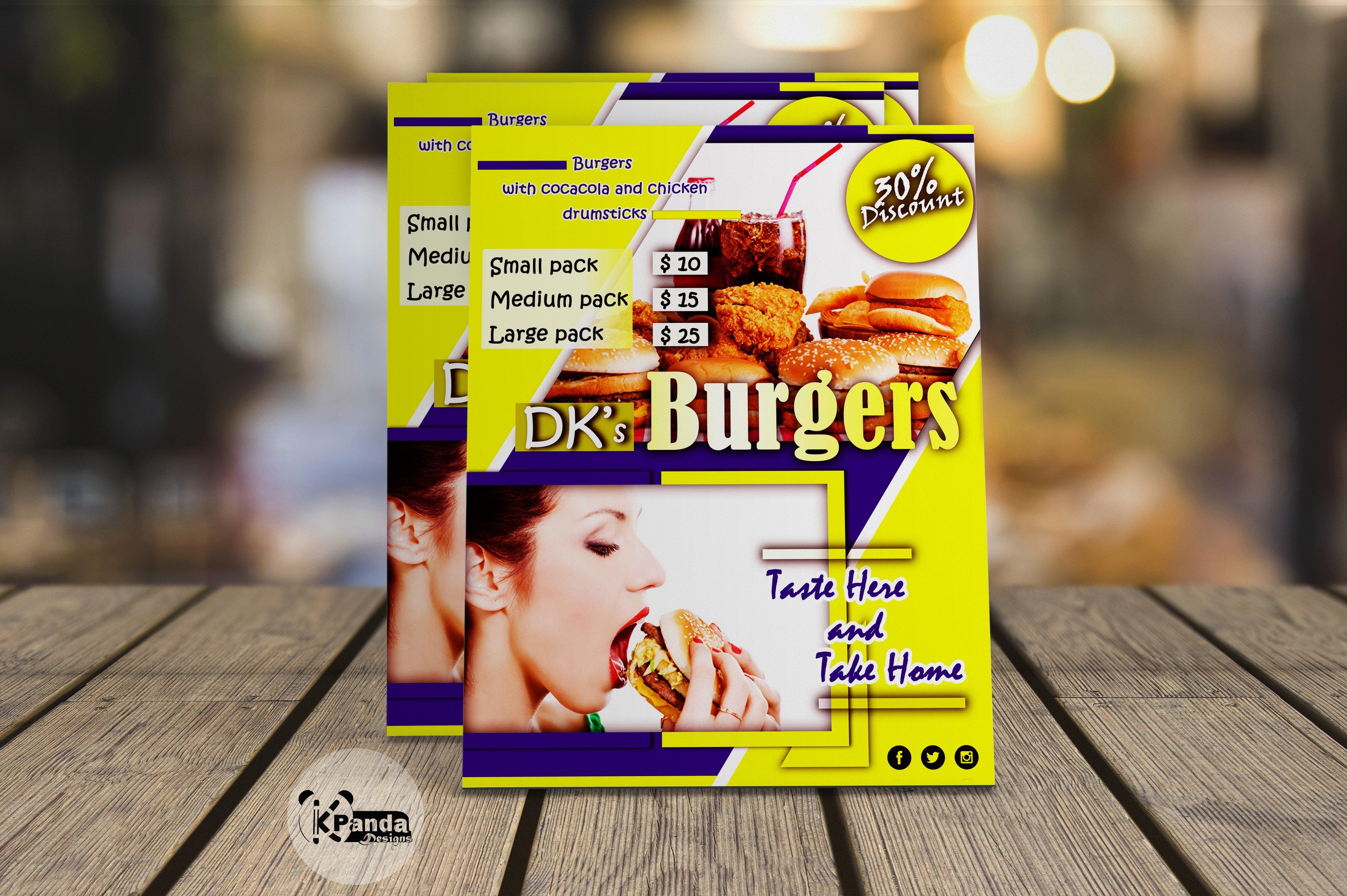 Attractive, Professional flyer design for your business