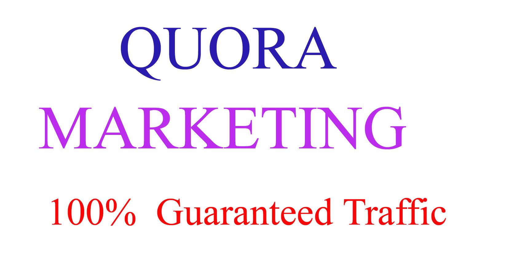 50 Quora Answer And 100% Organic Traffic 