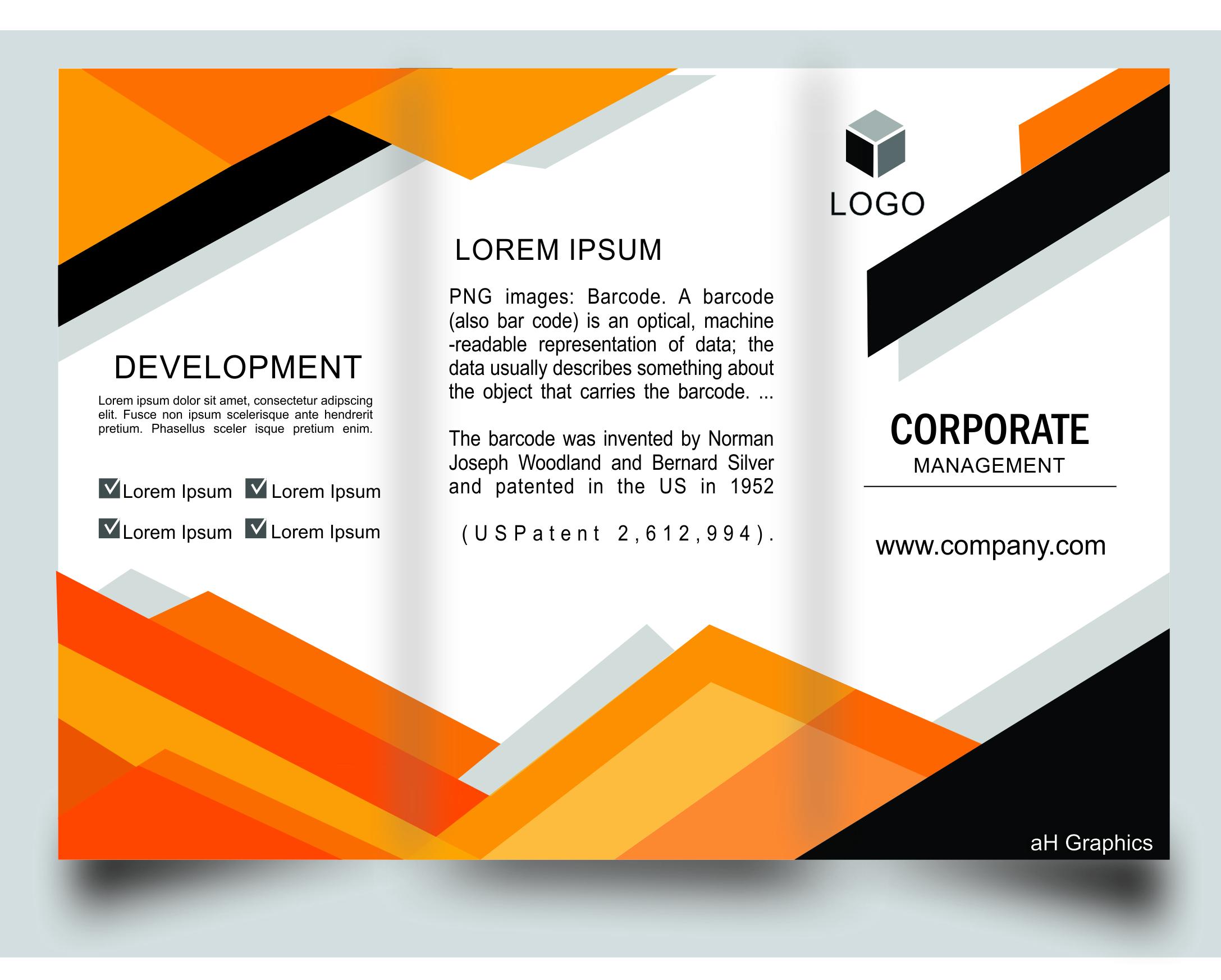 I will design a modern and professional flyer for you 