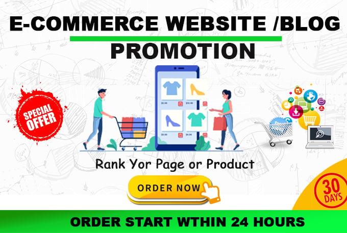 Promote your etsy promotion, ebay, e-commerce stores, products real traffic to websites for 30 days