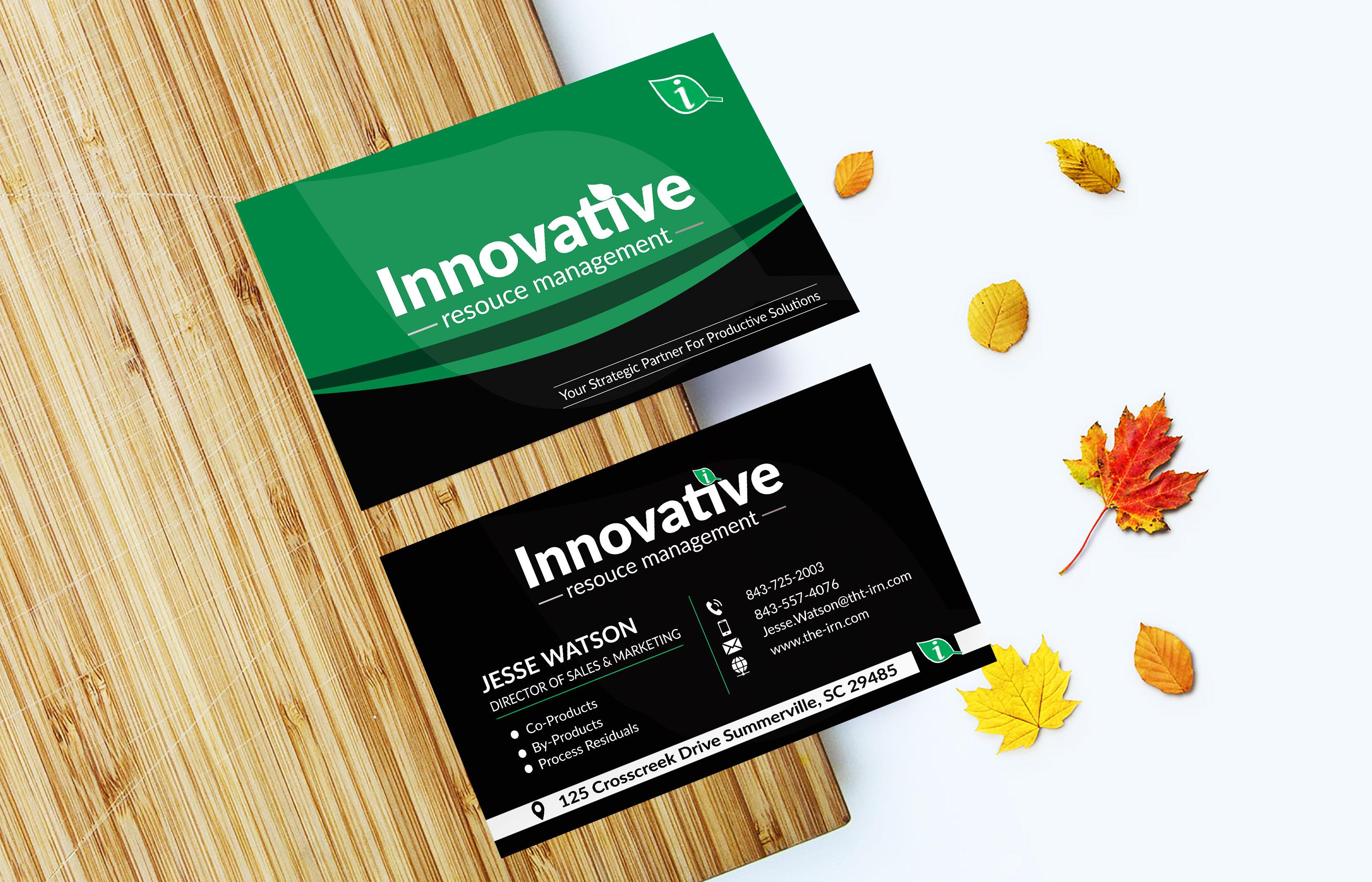 I will design professional modern minimal business card and logo