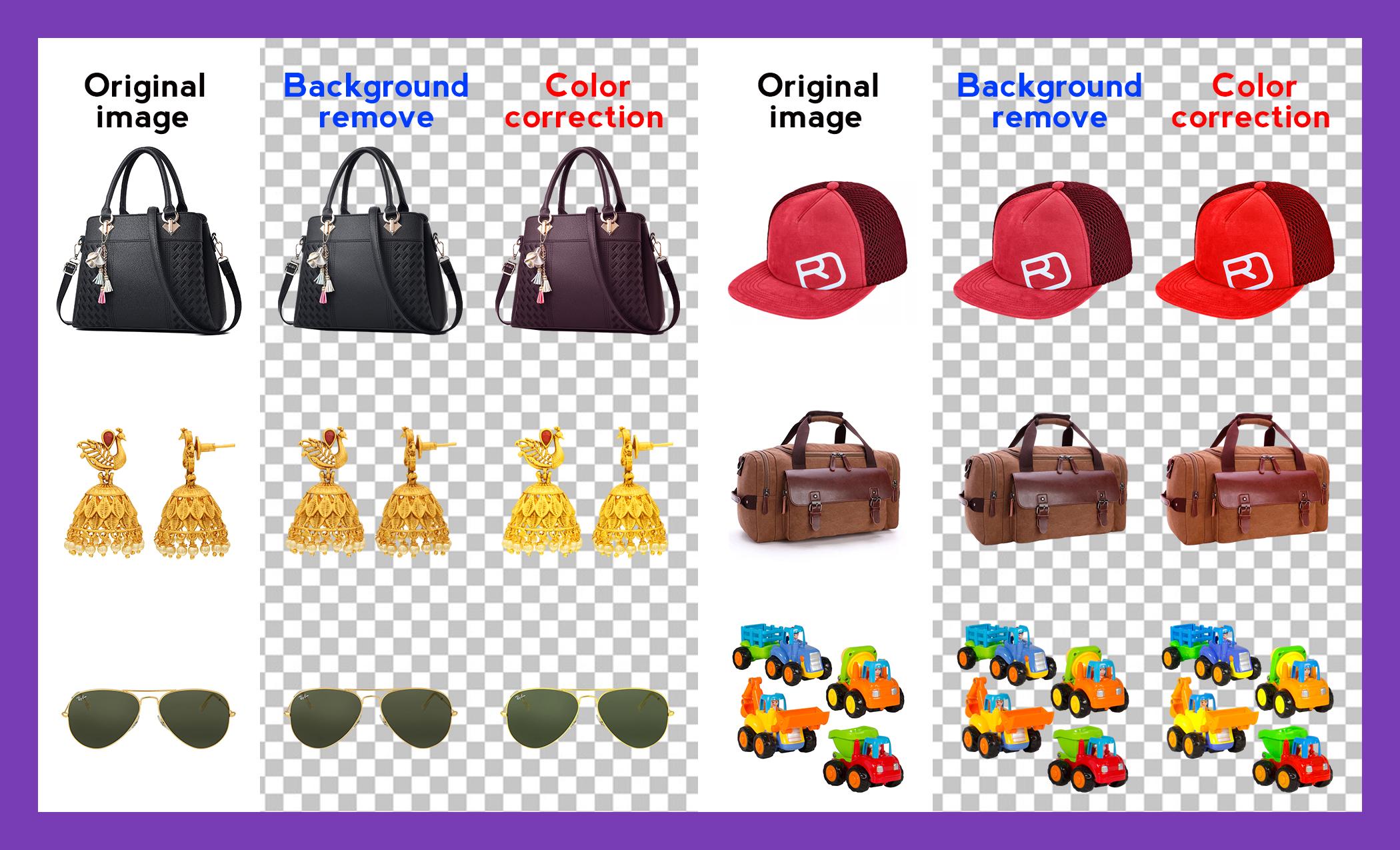 I will do amazon product photo editing, background remove and photo retouching