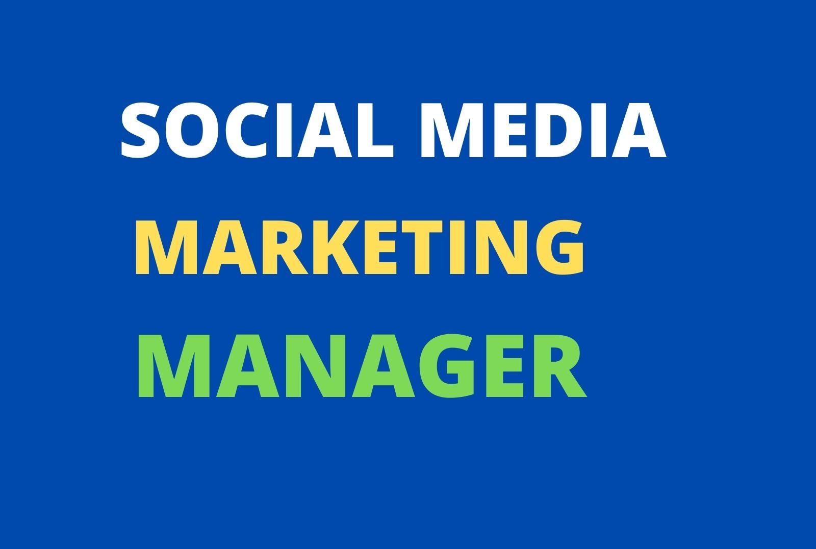 Do social media marketing and advertising