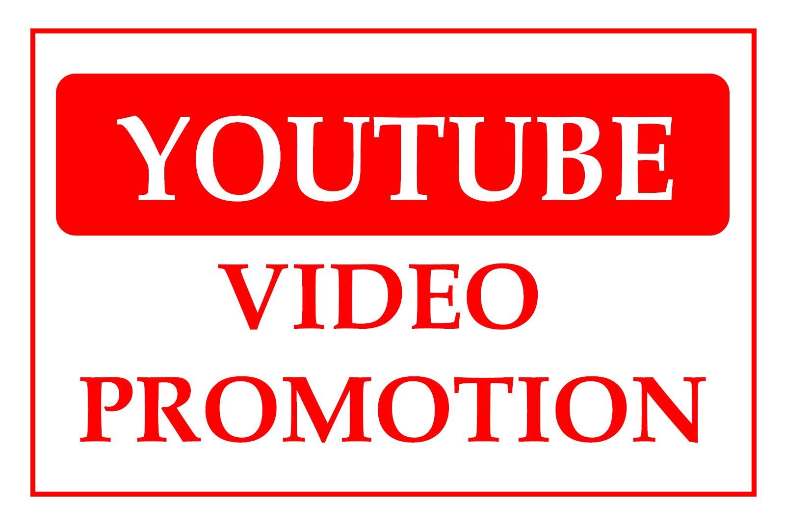 Professional organic top youtube video promotion