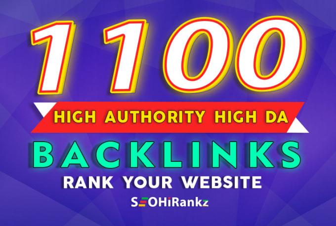 I will do 1100 dofollow blog comment backlinks