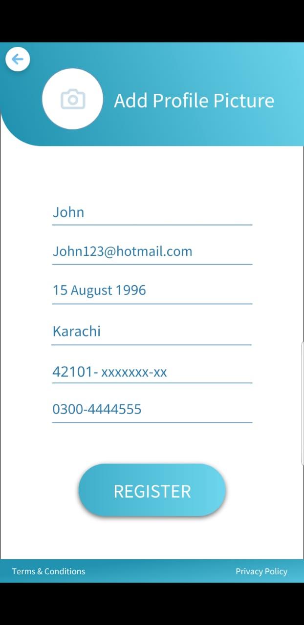 Designed an SOS App for the safety of citizens. I created its prototype on Adobe XD 
