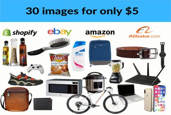 Amazon,ebay product background removal services total 30 images