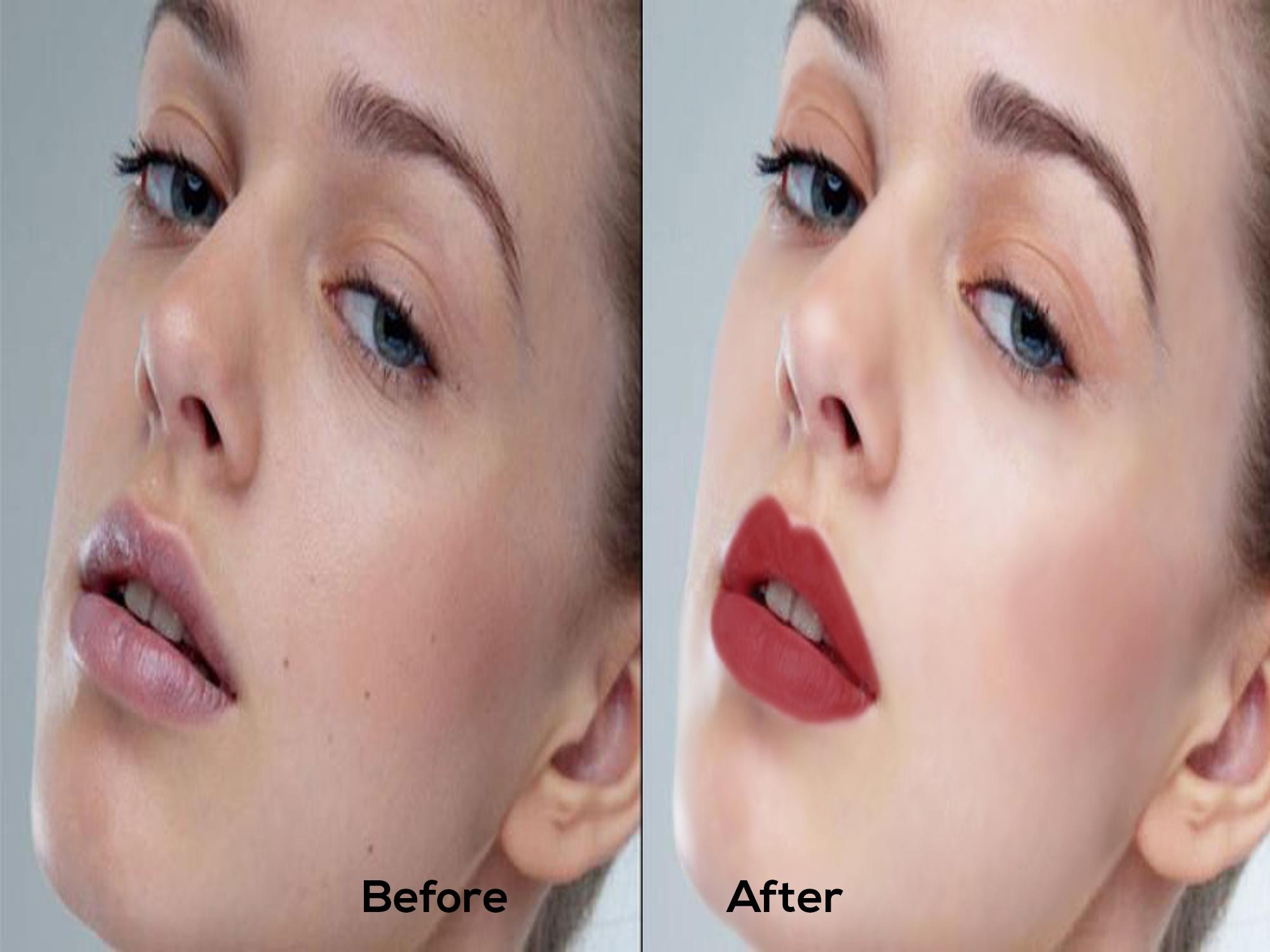 I will do professional skin retouching, natural skin enhancement