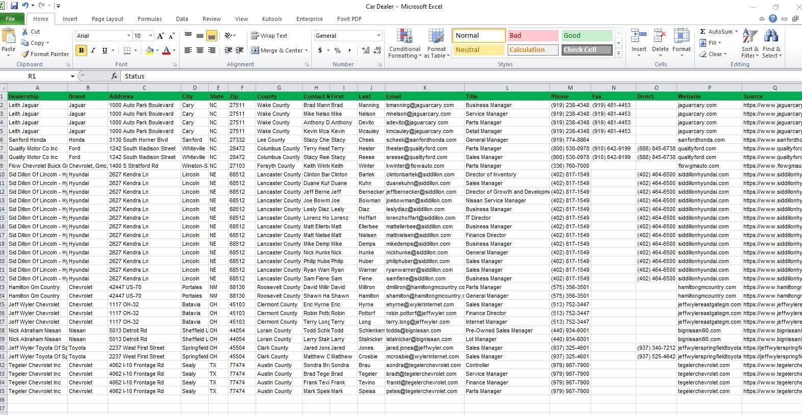 I will do high quality custom b2b list building and data entry