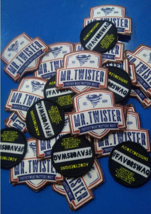 All types of patches like Embroidered, Woven , PVC ,Leather, Sublimated . Also do tags and labels.