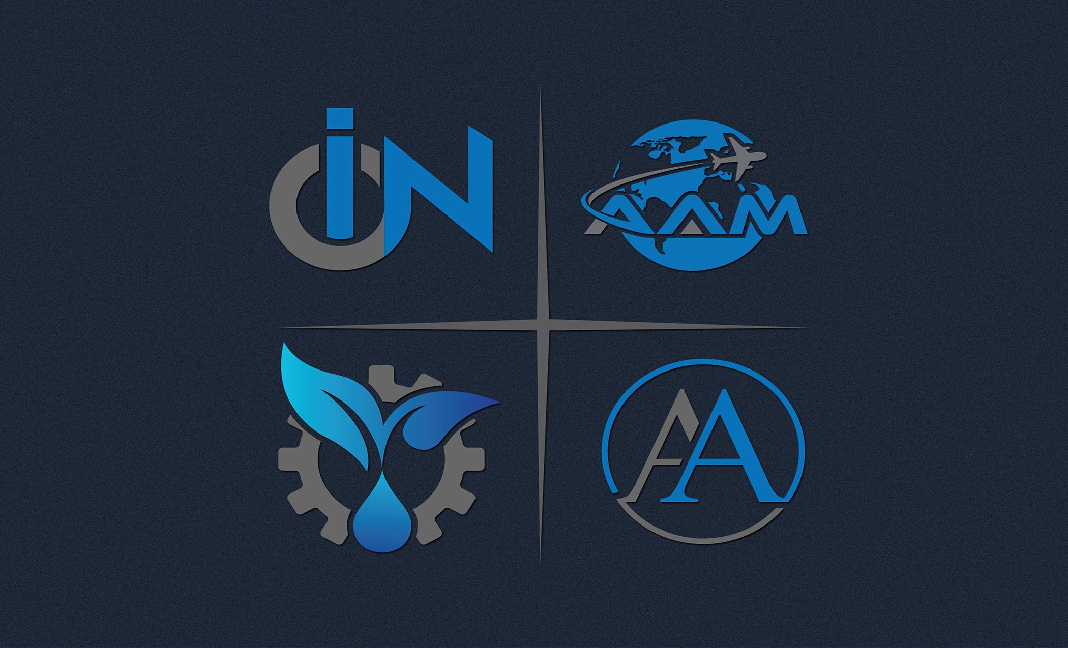 I will design an outstanding modern minimalist logo 