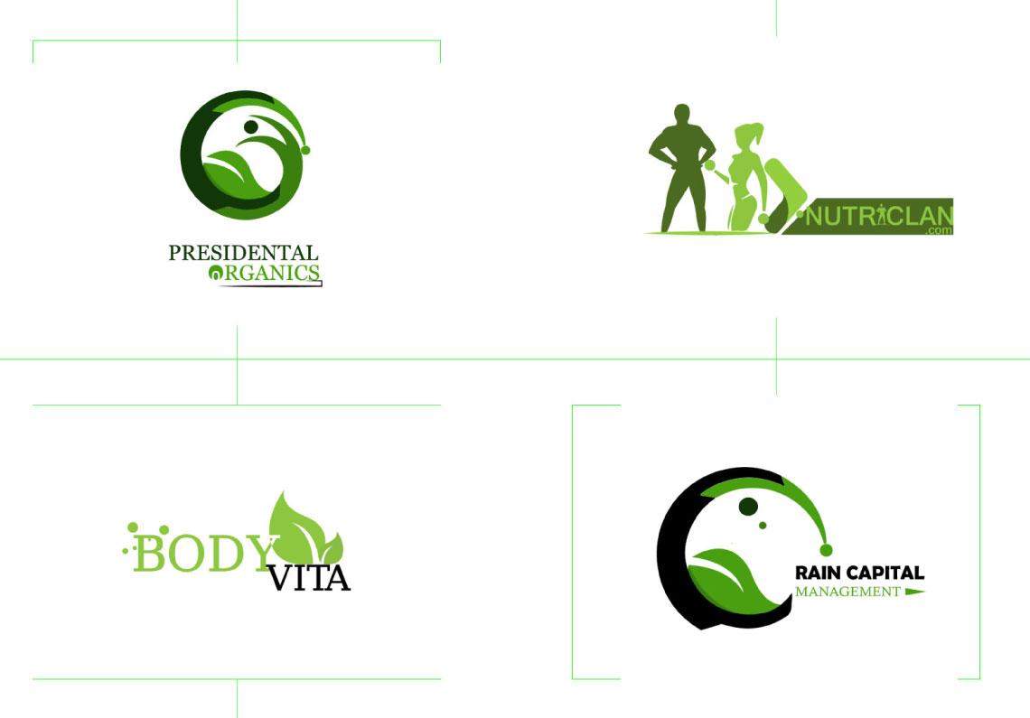I will natural leaf eco farm clean modern agricultural green modern professional best business logo