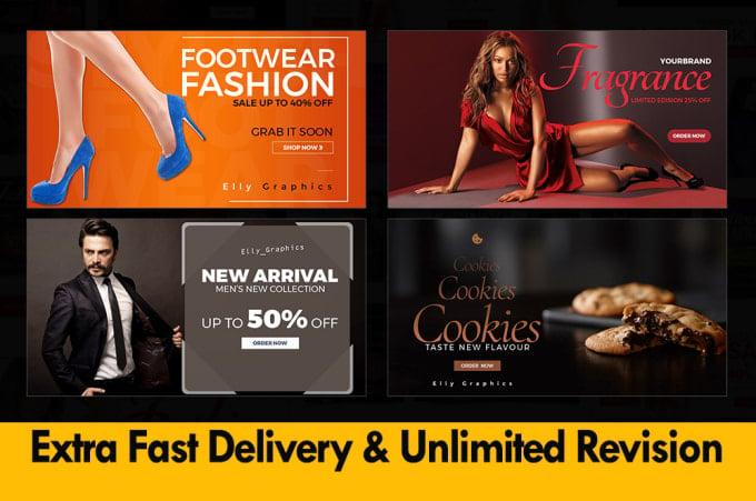 I will design 5 premium facebook ads high converting