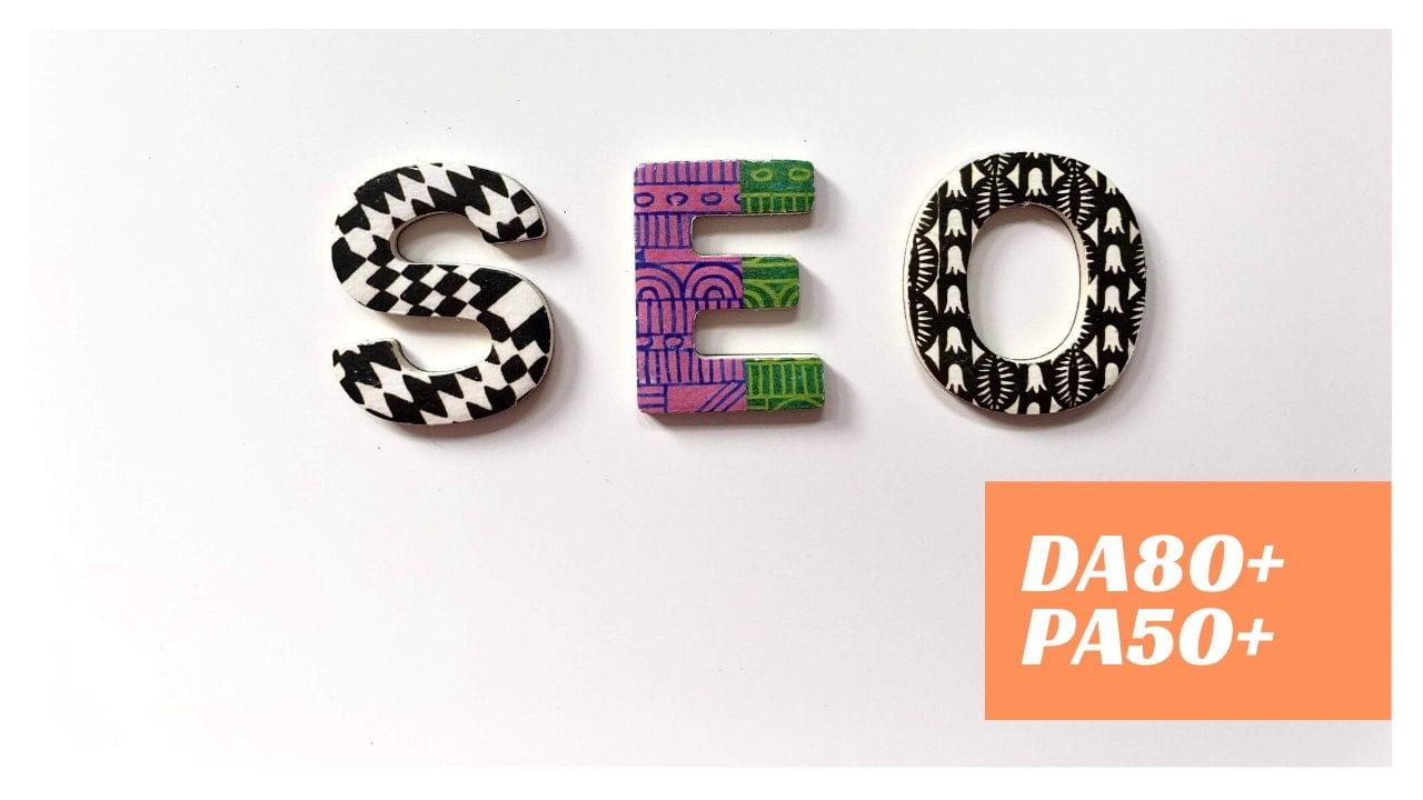 15 Guest Posts SEO Backlinks on DA 80 with Indexed and Secured Websites