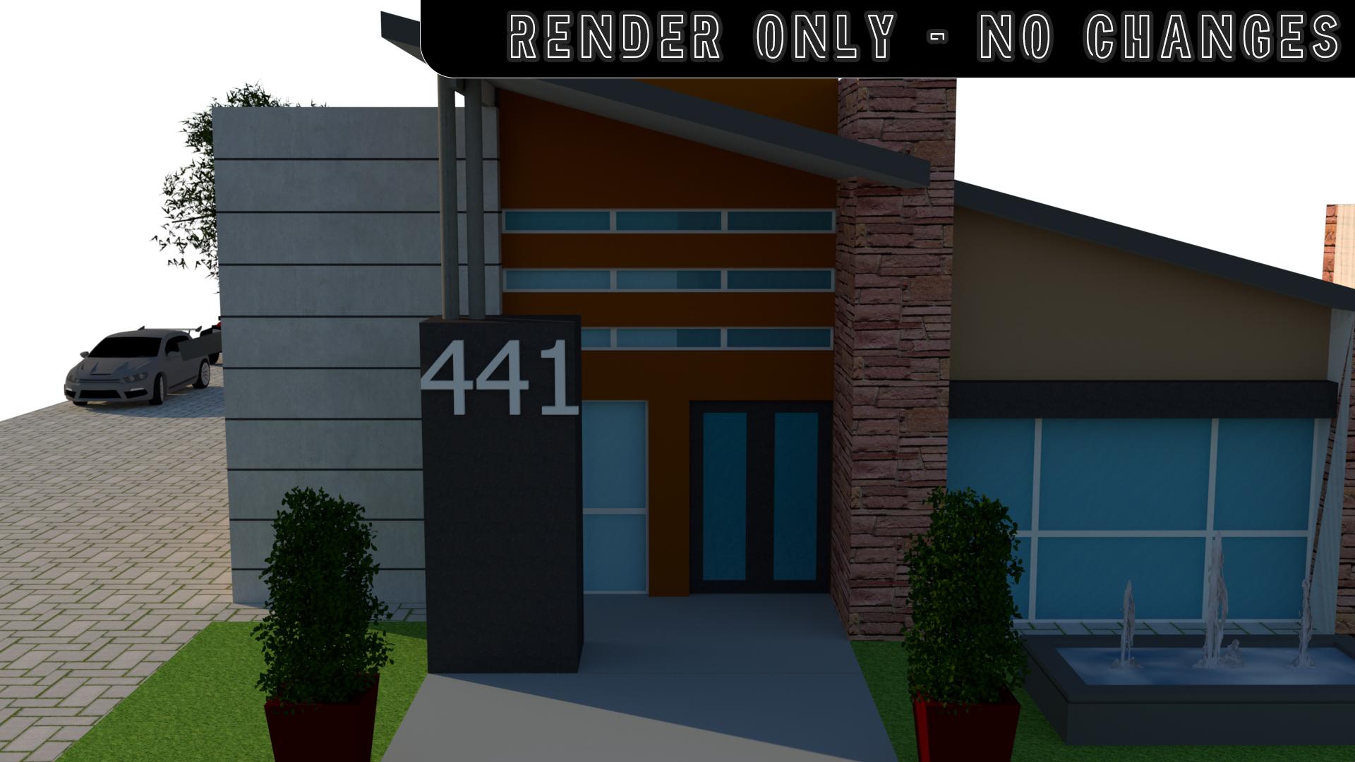 Rendering of your 3D project model | Photorealistic Extras Available