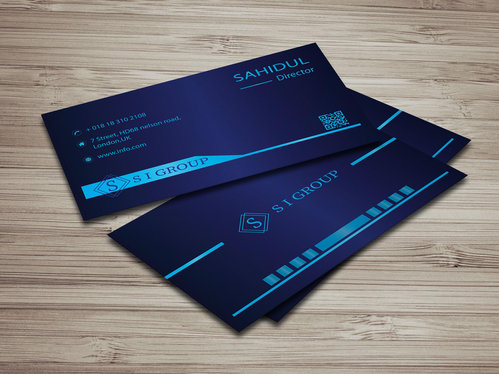 I will design professional,creative and modern business card