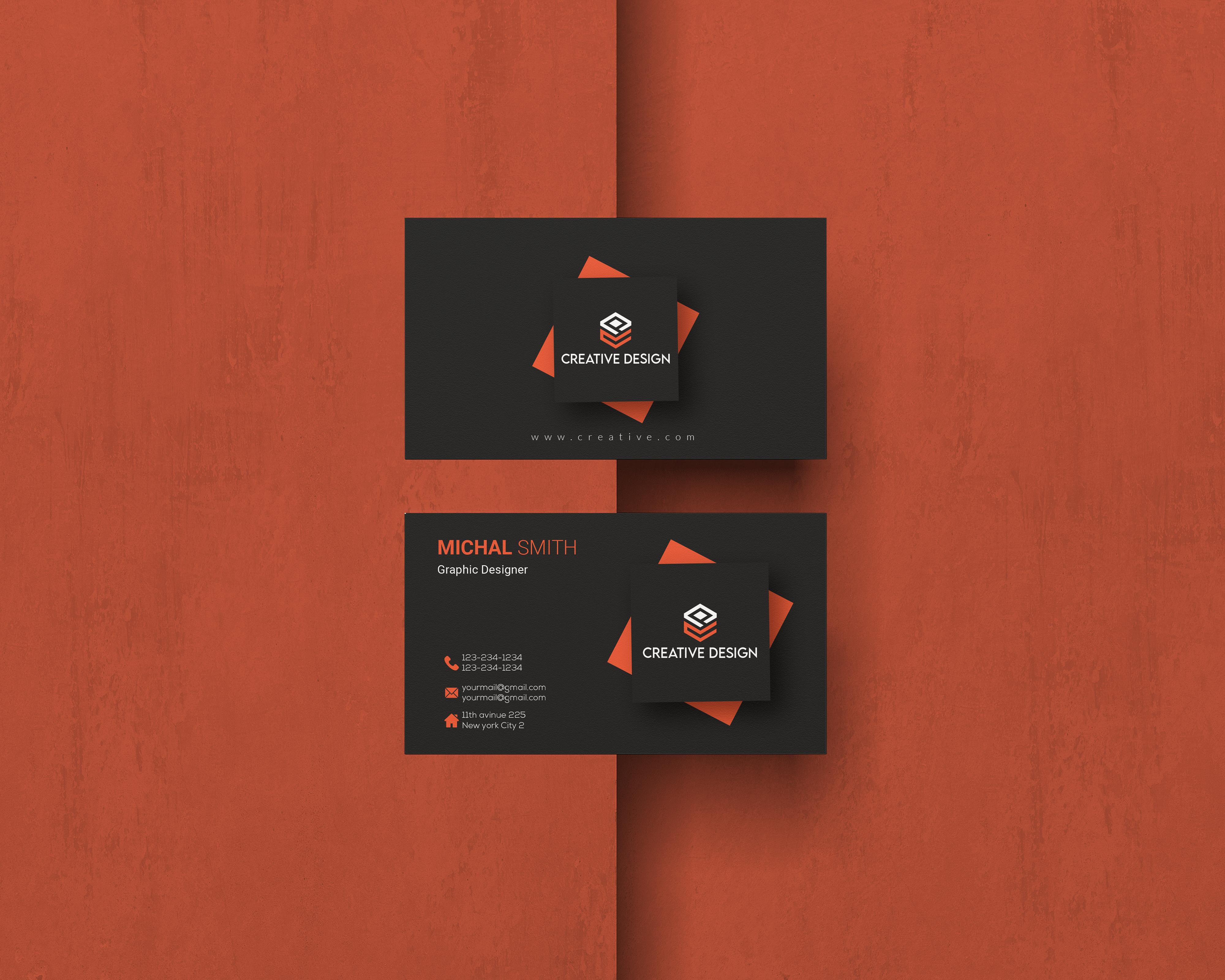 I will Do Unique Custom Design Business Card