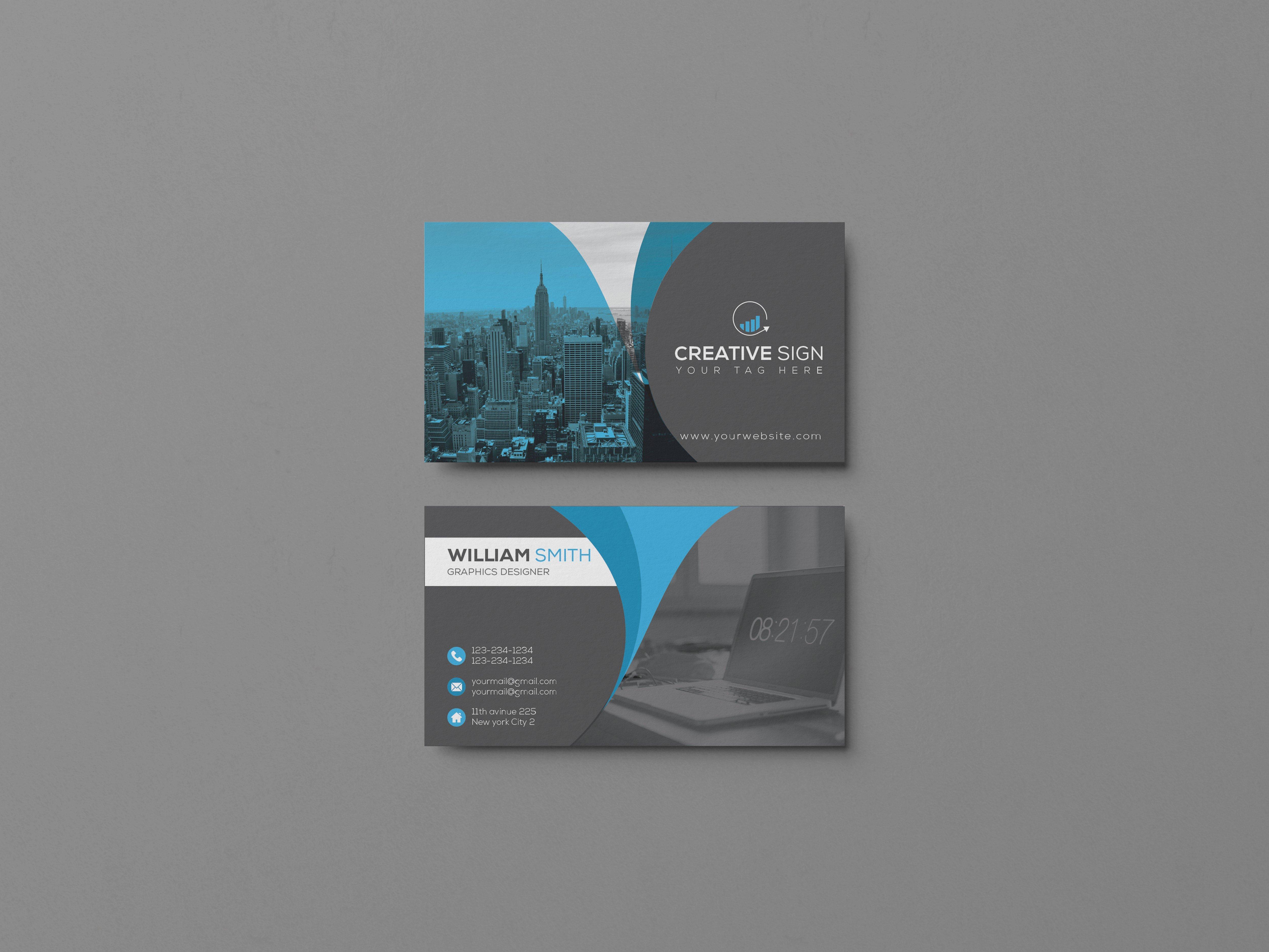 I will Do Unique Custom Design Business Card