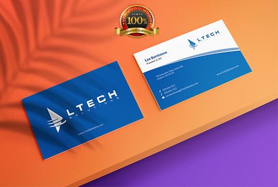 I will do fantastic business card design